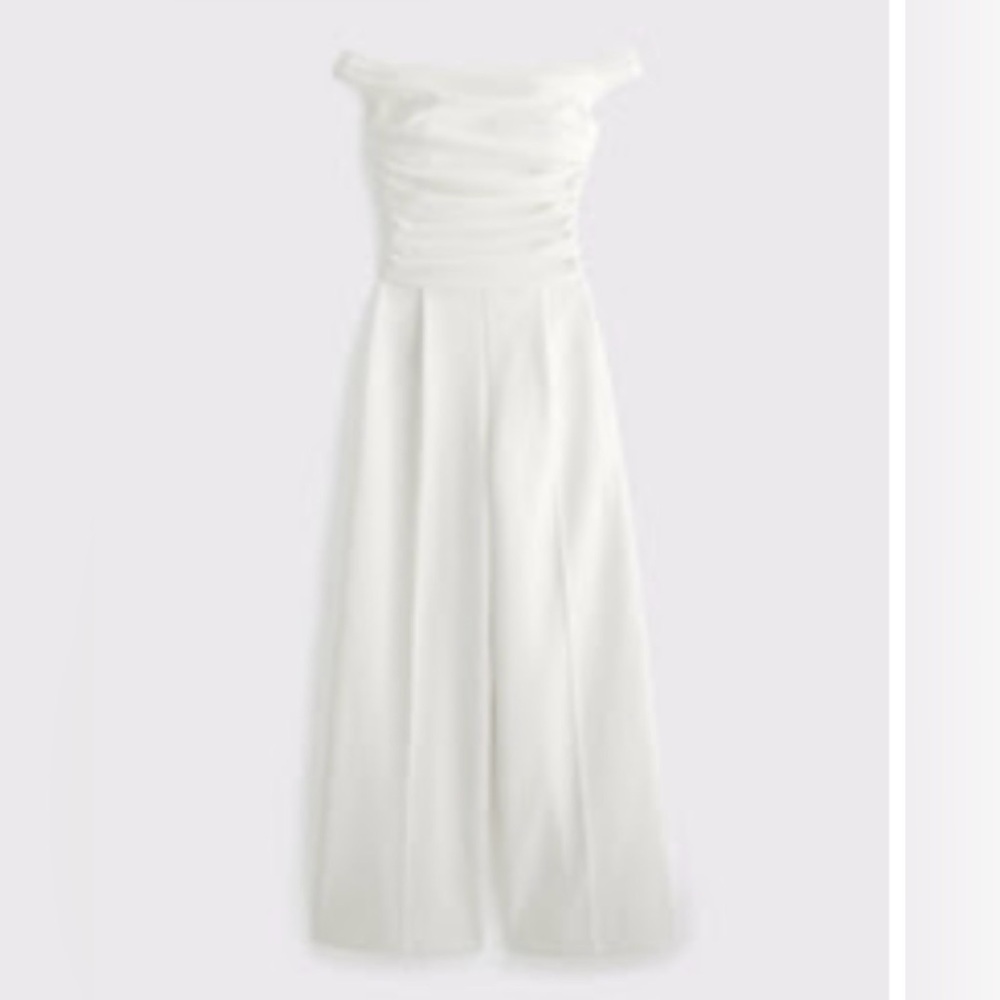 White Abercrombie Jumpsuit